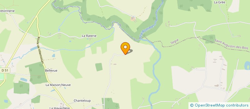 localisation de l'entreprise MONSIEUR MARTIAL AUNEAU  CHAMPTOCE-SUR-LOIRE