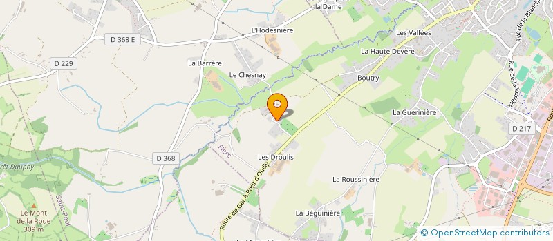 localisation de l'entreprise MONSIEUR MARTIAL AUVRAY à FLERS