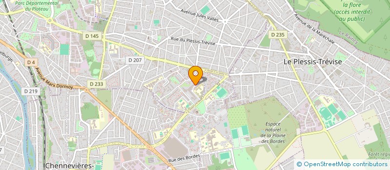 localisation de l'entreprise MONSIEUR MARTIAL BARBIER à CHAMPIGNY-SUR-MARNE