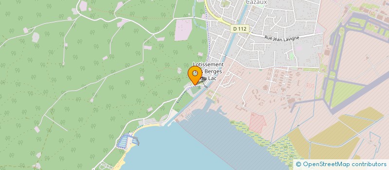 localisation de l'entreprise MONSIEUR MARTIAL BAUDET  LA TESTE-DE-BUCH