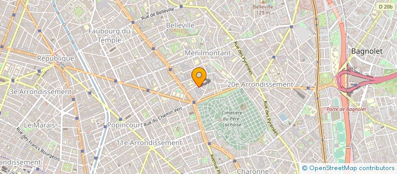 localisation de l'entreprise MONSIEUR MARTIAL BENAROUS  PARIS