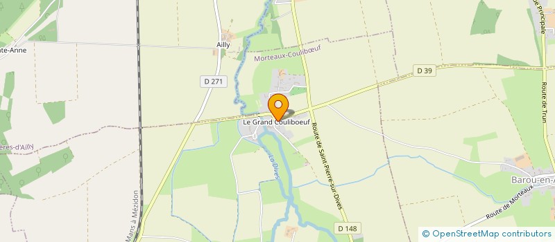 localisation de l'entreprise MONSIEUR MARTIAL BERCERON  MORTEAUX-COULIBOEUF