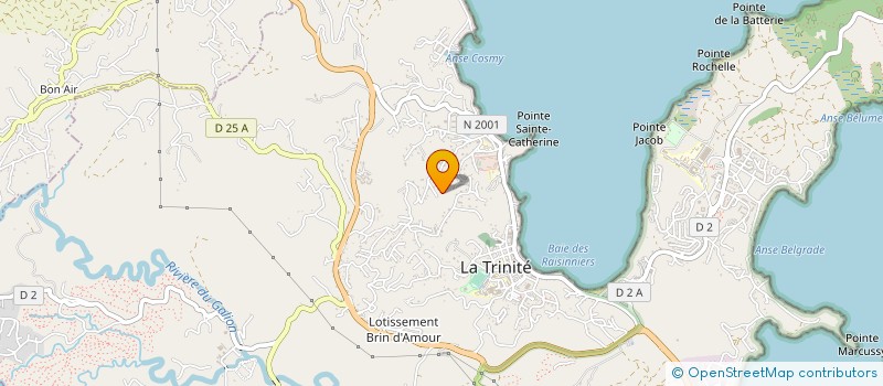localisation de l'entreprise MONSIEUR MARTIAL BILON à TRINITE