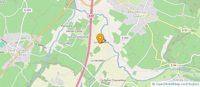 localisation de l'entreprise MONSIEUR MARTIAL BOIREAU à CHEMILLE-EN-ANJOU