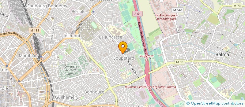 localisation de l'entreprise MONSIEUR MARTIAL BOT à TOULOUSE