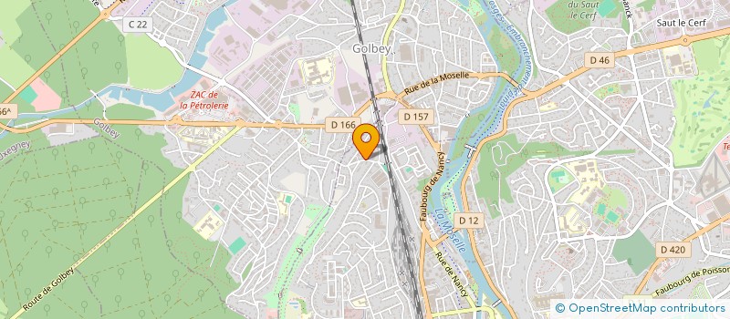 localisation de l'entreprise MONSIEUR MARTIAL BOUDOT  EPINAL