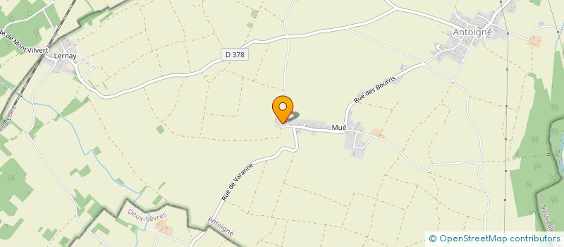 localisation de l'entreprise MONSIEUR MARTIAL BOURIGAULT à BELLEVIGNE-LES-CHATEAUX