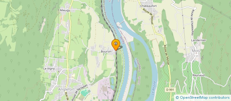 localisation de l'entreprise MONSIEUR MARTIAL BUSSILLET  ANGLEFORT