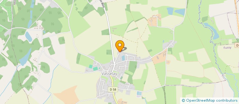 localisation de l'entreprise MONSIEUR MARTIAL CASELHOS  VASSELAY