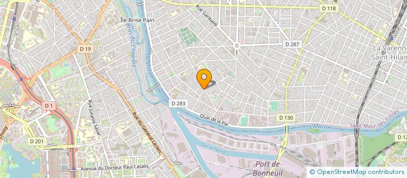 localisation de l'entreprise MONSIEUR MARTIAL CHAMEAUX  SAINT-MAUR-DES-FOSSES