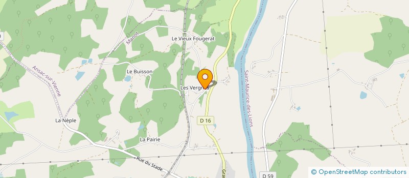 localisation de l'entreprise MONSIEUR MARTIAL CHAPRENET à ESSE