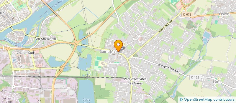 localisation de l'entreprise MONSIEUR MARTIAL CONRY  SAINT-MARCEL