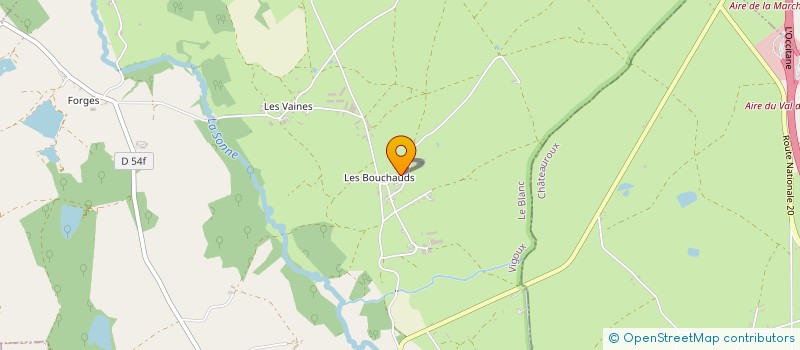 localisation de l'entreprise MONSIEUR MARTIAL DA SILVA à VIGOUX
