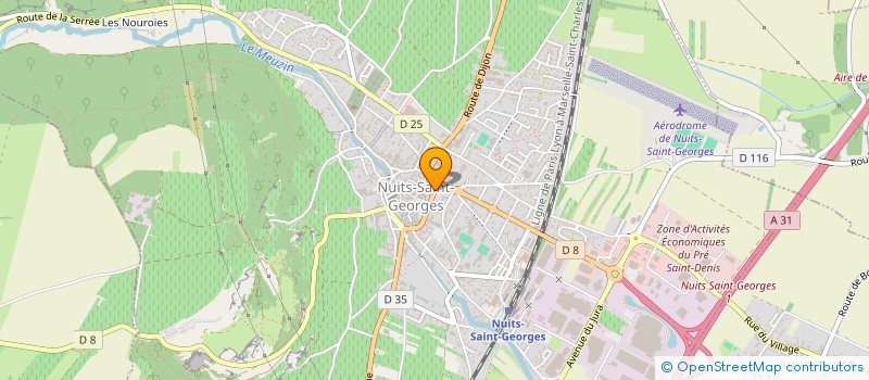 localisation de l'entreprise MONSIEUR MARTIAL DAL MOLIN à NUITS-SAINT-GEORGES