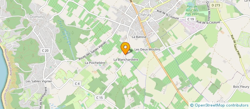 localisation de l'entreprise MONSIEUR MARTIAL DELHUMEAU  SAINT-GEORGES-D'OLERON