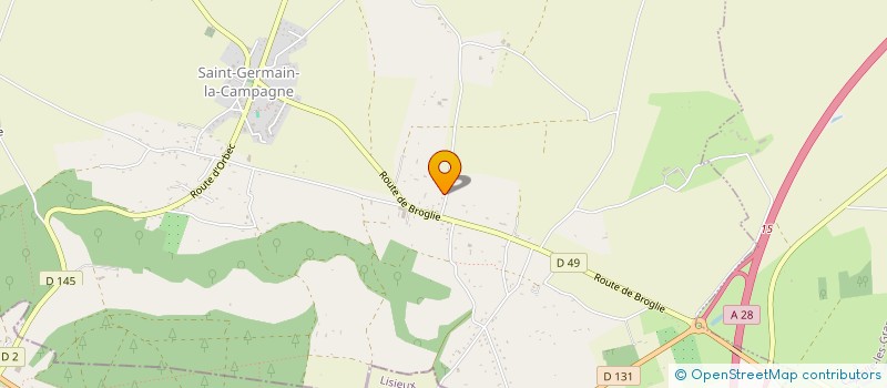 localisation de l'entreprise MONSIEUR MARTIAL DESSAIN  SAINT-GERMAIN-LA-CAMPAGNE