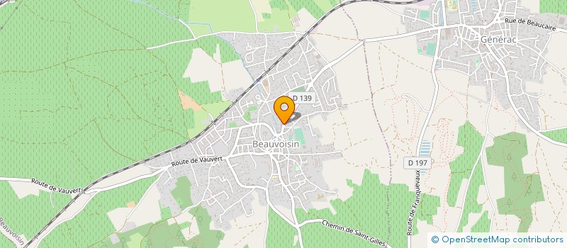 localisation de l'entreprise MONSIEUR MARTIAL DIONISI  BEAUVOISIN