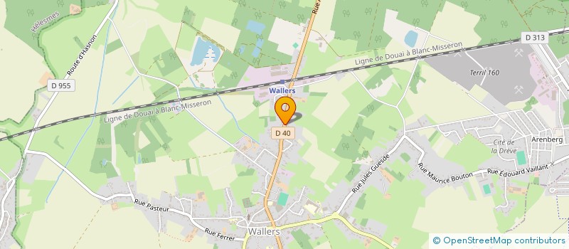 localisation de l'entreprise MONSIEUR MARTIAL DUBOIS à WALLERS