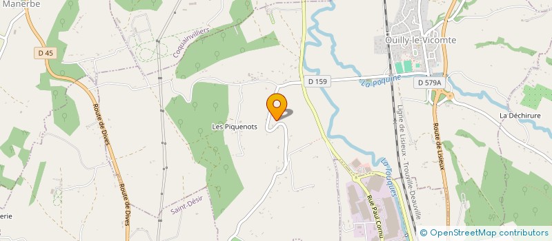 localisation de l'entreprise MONSIEUR MARTIAL DUBOS  COURTONNE-LA-MEURDRAC