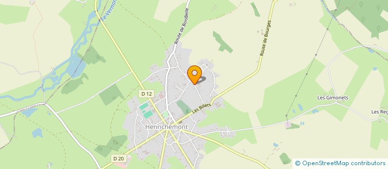 localisation de l'entreprise MONSIEUR MARTIAL DUBOUT  HENRICHEMONT