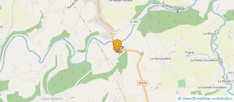 localisation de l'entreprise MONSIEUR MARTIAL DUBUC  SOULEUVRE EN BOCAGE