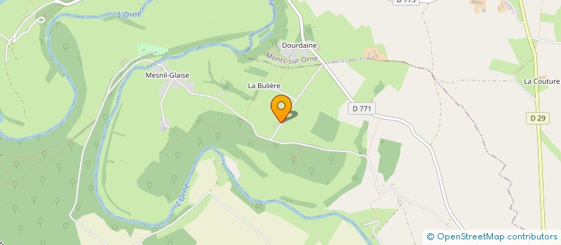 localisation de l'entreprise MONSIEUR MARTIAL DURAND à ECOUCHE-LES-VALLEES