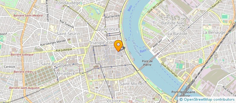 localisation de l'entreprise MONSIEUR MARTIAL EKOA ZIBI à BORDEAUX