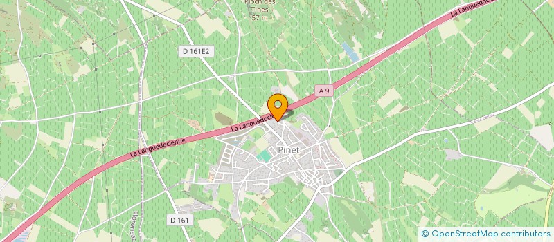 localisation de l'entreprise MONSIEUR MARTIAL ESPARZA  PINET