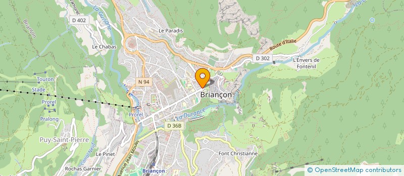 localisation de l'entreprise MONSIEUR MARTIAL FARCAT  BRIANCON
