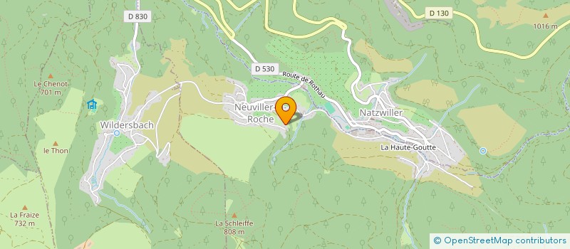 localisation de l'entreprise MONSIEUR MARTIAL FELDER  NEUVILLER-LA-ROCHE