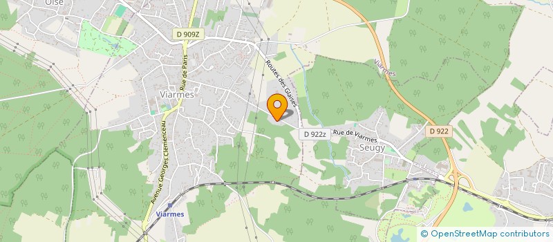 localisation de l'entreprise MONSIEUR MARTIAL FONTAINE  VIARMES