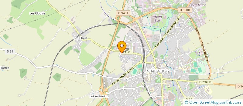 localisation de l'entreprise MONSIEUR MARTIAL FORTIN  SAINT-GERMAIN-DE-PRINCAY