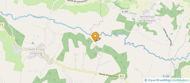 localisation de l'entreprise MONSIEUR MARTIAL GENTIL  SAINT-CRICQ-CHALOSSE