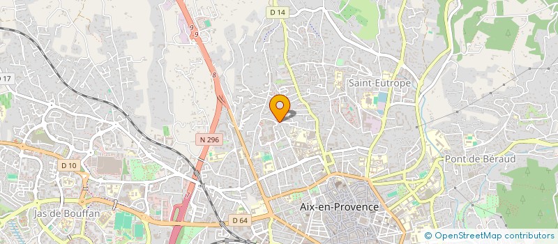 localisation de l'entreprise MONSIEUR MARTIAL GOSSELIN à AIX-EN-PROVENCE