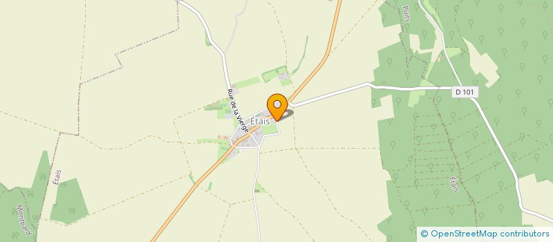 localisation de l'entreprise MONSIEUR MARTIAL GOSSELIN  ETAIS