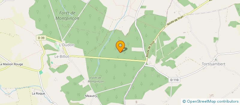 localisation de l'entreprise MONSIEUR MARTIAL GOUILLIEUX  SAINT-PIERRE-EN-AUGE