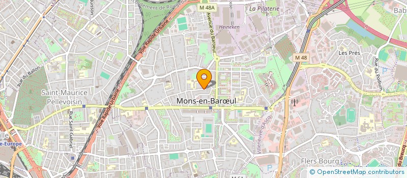 localisation de l'entreprise MONSIEUR MARTIAL GRESSIER  MONS-EN-BARUL