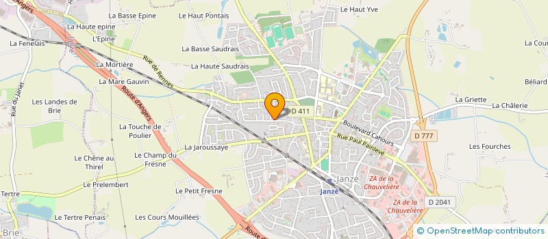 localisation de l'entreprise MONSIEUR MARTIAL GRISANTI  JANZE