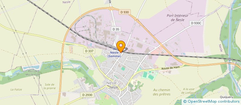 localisation de l'entreprise MONSIEUR MARTIAL HUMBERT à BETHENCOURT-SUR-SOMME