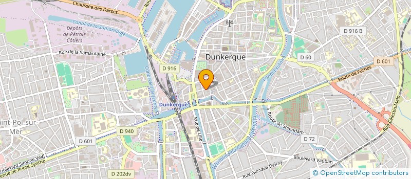 localisation de l'entreprise MONSIEUR MARTIAL JONVEL à DUNKERQUE