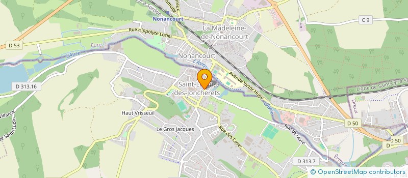 localisation de l'entreprise MONSIEUR MARTIAL JOSEPH à SAINT-LUBIN-DES-JONCHERETS