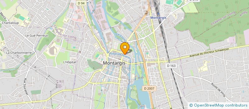 localisation de l'entreprise MONSIEUR MARTIAL LAMACHIA à MONTARGIS
