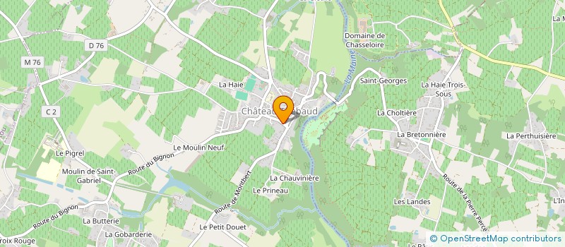 localisation de l'entreprise MONSIEUR MARTIAL LANTIER à LA HAIE-FOUASSIERE