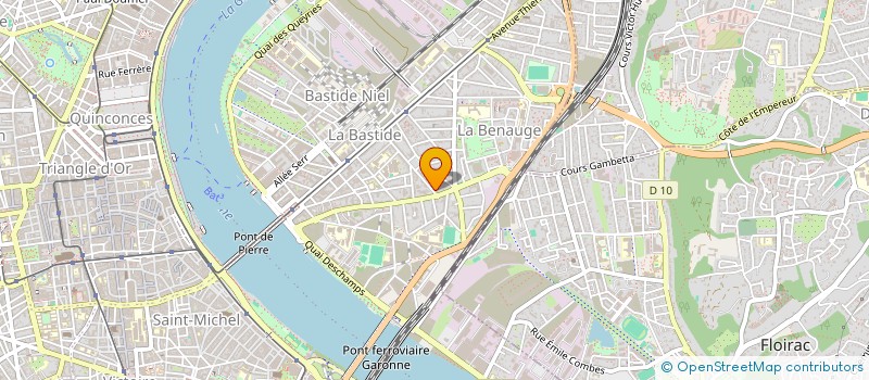 localisation de l'entreprise MONSIEUR MARTIAL LANTOT à BORDEAUX