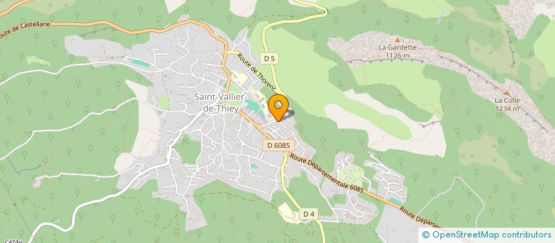 localisation de l'entreprise MONSIEUR MARTIAL LE-BIHAN  SAINT-VALLIER-DE-THIEY