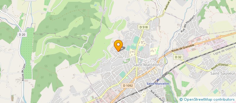 localisation de l'entreprise MONSIEUR MARTIAL LE RAY à SAINT-MARCELLIN