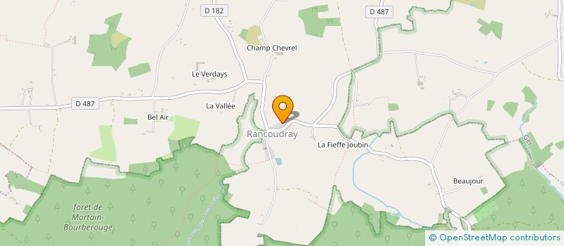 localisation de l'entreprise MONSIEUR MARTIAL LECHEVALLIER à ROMAGNY FONTENAY