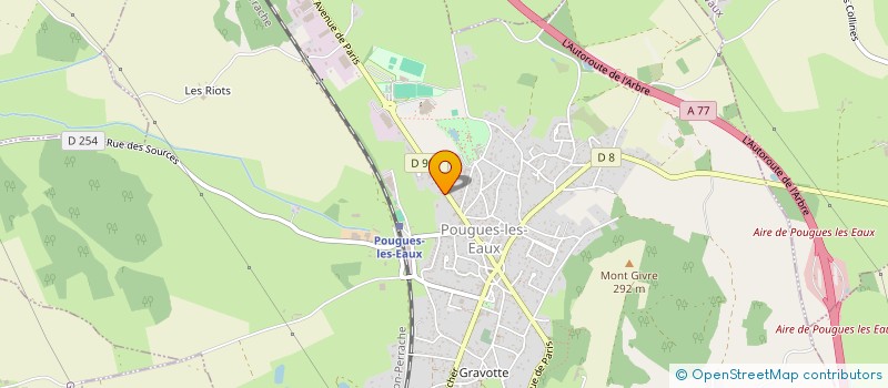 localisation de l'entreprise MONSIEUR MARTIAL LEMAITRE  POUGUES-LES-EAUX