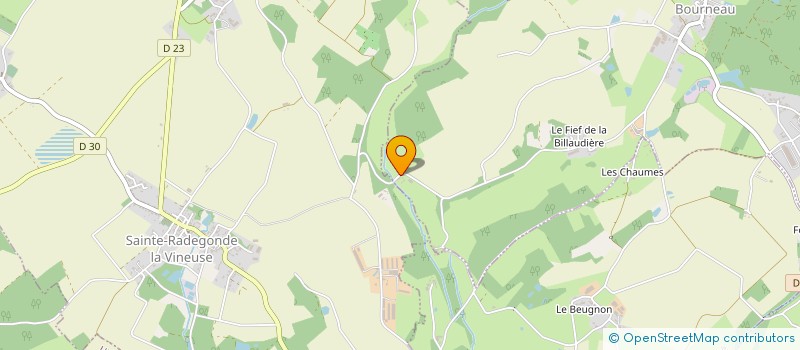 localisation de l'entreprise MONSIEUR MARTIAL LEMAY  BOURNEAU