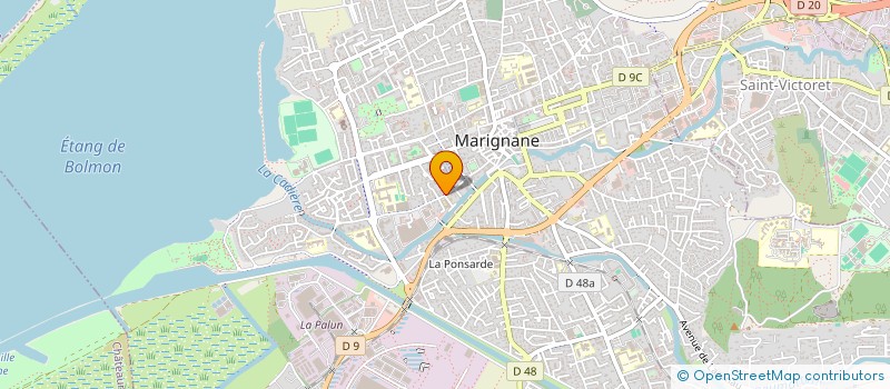localisation de l'entreprise MONSIEUR MARTIAL LEON à MARIGNANE